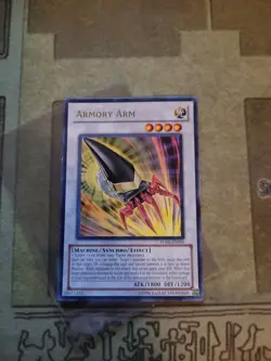 YUGIOH ARMORY ARM TU06-EN010 RARE UNLIMITED ED VLP - Image 2