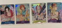 4 Promo Cards - Sealed - One Piece Illustration Box Vol. 1 & 2 - Complete Set - Image 1