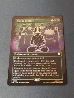 1x - Avatar Destiny - FOIL BORDERLESS #333 - Avatar: The Last Airbender - NM MTG - Image 1
