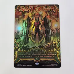 Iron Maiden Foil Secret Lair X Iron Maiden: Eddie Unchained MTG SLD Zombie 2185 - Image 1