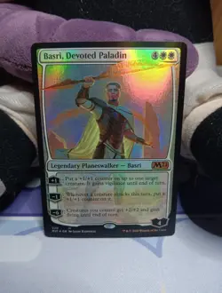 Basri, Devoted Paladin Core Set 2021 Foil - Image 1
