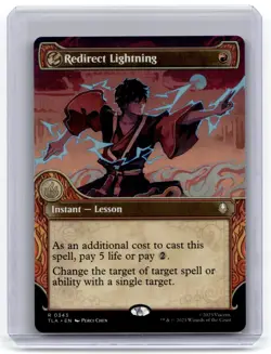 MTG Magic The Gathering -Redirect Lightning -R 0343 -NM -Showcase Regular - Image 1