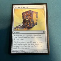 MTG Geth's Grimoire Darksteel Regular NM - Image 1