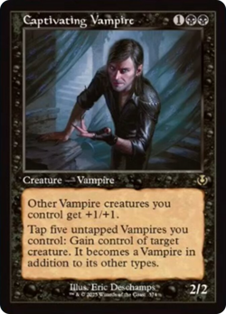 Captivating Vampire (Retro Frame) [Innistrad Remastered] Magic MTG - Image 1