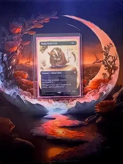 MTG Avatar: Badgermole Cub Alt Art Brand New never played - Image 1