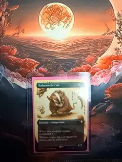 MTG Avatar: Badgermole Cub Alt Art Brand New never played - Image 2