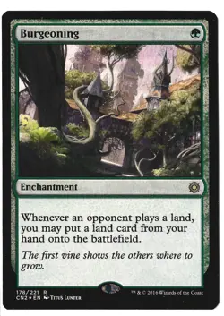 Burgeoning - [Foil] Conspiracy: Take the Crown LP - Image 1