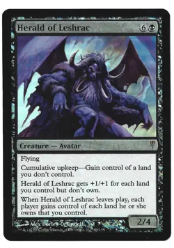 Herald of Leshrac - [Foil] Coldsnap LP - Image 1