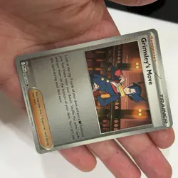 Grimsley’s Move PFL 090/094 Reverse Holo - Pokemon Phantasmal Flames NM IN HAND - Image 2