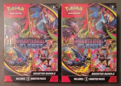 Pokemon TCG Mega Evolution Phantasmal Flames Bundle Factory Sealed Lot of 2 - Image 1