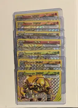 Lot of 7 Pokemon BREAK Trading Cards - Image 1