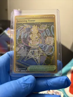 Pokemon TCG Trainer Jamming Tower Card 243/182 Destined Rivals - Image 1