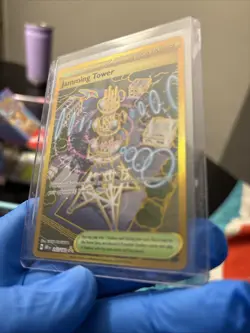 Pokemon TCG Trainer Jamming Tower Card 243/182 Destined Rivals - Image 2