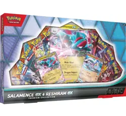 Pokemon TCG Salamence ex & Reshiram ex Premium Collection Box Sealed New - Image 1