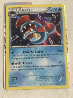 Pokemon - Huntail Holo Rare Primal Clash 50/160 MP - Image 1