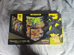 Nintendo Pokemon TCG Pikachu and Zekrom-GX Tag Team Premium Collection - Image 1