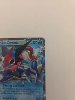 Ash-Greninja EX #XY133 Promo RARE Holo Pokemon Card - Image 3