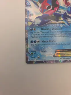 Ash-Greninja EX #XY133 Promo RARE Holo Pokemon Card - Image 5