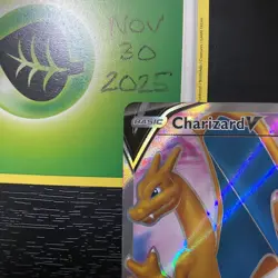 CHARIZARD V SWSH050 Black Star Promo - Champions Path ETB Pokemon TCG - MINT - Image 3