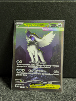 Mega Absol Ex 180/132 Mega Evolution Special Illustration Rare Pokemon TCG NM - Image 1