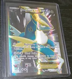Cobalion EX Full Art 133/135 Plasma Storm Ultra Rare Holo Pokemon Original Owner - Image 1