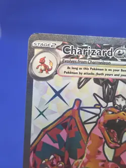 Pokemon Obsidian Flames Charizard ex 215/197 Full Art Ultra Rare NM - Image 3