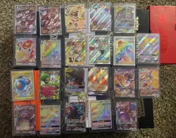 Pokemon Card Lot - Ultra Rares V/VMAX/GX/EX + Full Arts, Gold, Amazing Rares - Image 2