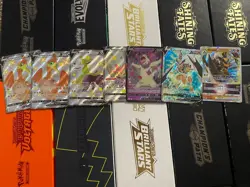 Pokemon Card Lot - Ultra Rares V/VMAX/GX/EX + Full Arts, Gold, Amazing Rares - Image 4