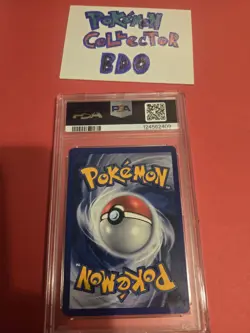 Pokemon Shadowless Ninetales 012/102 Base Set Holo PSA 5 - Image 4