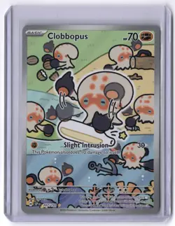 Clobbopus - 207/191 Illustration Rare Holo NM Pokemon SV08: Surging Sparks - Image 1