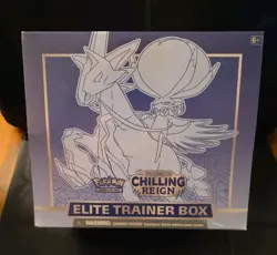 Pokemon TCG Sword & Shield Chilling Reign Elite Trainer Box Sealed New FREE SHIP 820650808630 - Image 1