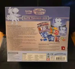 Pokemon TCG Sword & Shield Chilling Reign Elite Trainer Box Sealed New FREE SHIP 820650808630 - Image 3