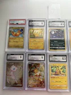 10 PSA CGC Graded Pokemon Lot Mew Umbreon Charizard McDonald’s Pikachu ETB Promo - Image 2