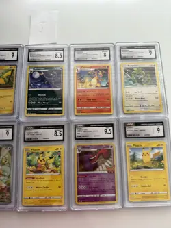 10 PSA CGC Graded Pokemon Lot Mew Umbreon Charizard McDonald’s Pikachu ETB Promo - Image 3