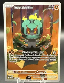 Pokemon TCG Marshadow 146/132 Mega Evolution Illustration Rare - Image 1