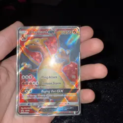 Pokemon TCG Charizard GX SM60-SM Promos Black Star Promo Holo Full Art - Image 1