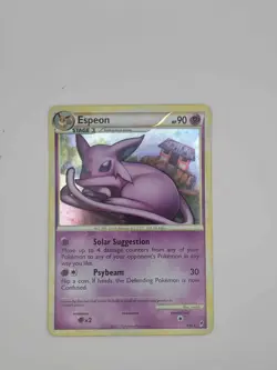 Pokemon TCG Espeon Holo Rare 4/95 - LP - Call of Legends - Image 3