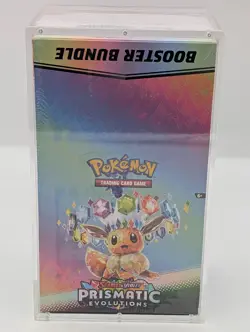 2025 Pokemon Scarlet & Violet Prismatic Evolutions Booster Bundle Case Sealed - Image 1