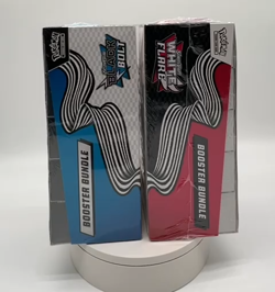 Pokemon SV10.5 Black Bolt & White Flare SEALED LOT of (2) Booster Bundle Case - Image 2