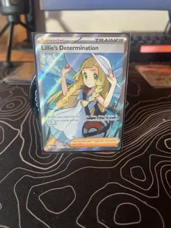 Japanese Lillie's Determination Trainer Card Mega Set 169/132 Near Mint Pokemon - Image 1