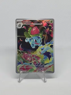 2025 Pokemon Mega Evolutions Ivysaur Illustration Rare IR 134/132 - Image 1