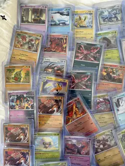 100 Holo/Reverse Holo Pokemon Cards, 8 Duplicates - Image 1