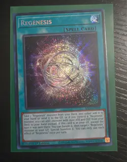 Yugioh Regenesis Secret Rare Alliance Insight ALIN-EN059 1st edition NM-M - Image 1