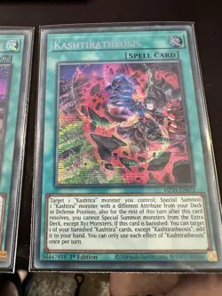 Light Played EU Print Kashtiratheosis MP24-EN072 Secret Rare - Image 3