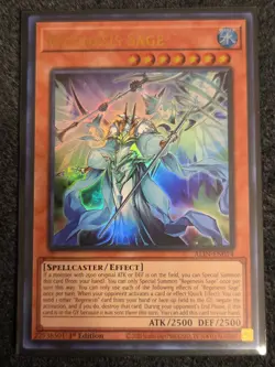 Yugioh! Regenesis Sage - ALIN-EN014 - Ultra Rare - 1st Edition Near Mint, Englis - Image 1