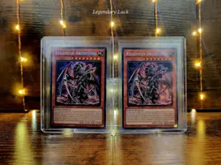 x2 Yugioh Regenesis Archfiend ALIN-EN016 Secret Rare 1st Edition NM - Image 1