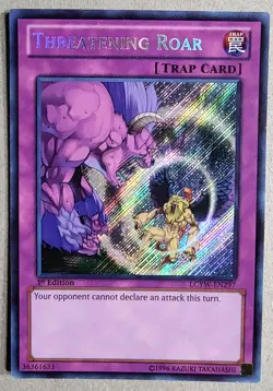 Threatening Roar - LCYW-EN297 - 1st Ed. - SR - Yu-Gi-Oh! - LP - Free Shipping - Image 1