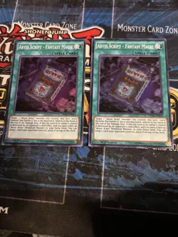 Yu-Gi-Oh Abyss Script Fantasy Magic Card DESO-EN023 Super Rare 1st Edition - Image 2