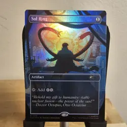 Foil Secret Lair Sol Ring 1988 x1 Magic Cards MTG Spider-Man - Image 1