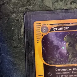 Pokemon TCG Tyranitar Holo Card H28/H32 Aquapolis LP/NM Condition E Series - Image 2